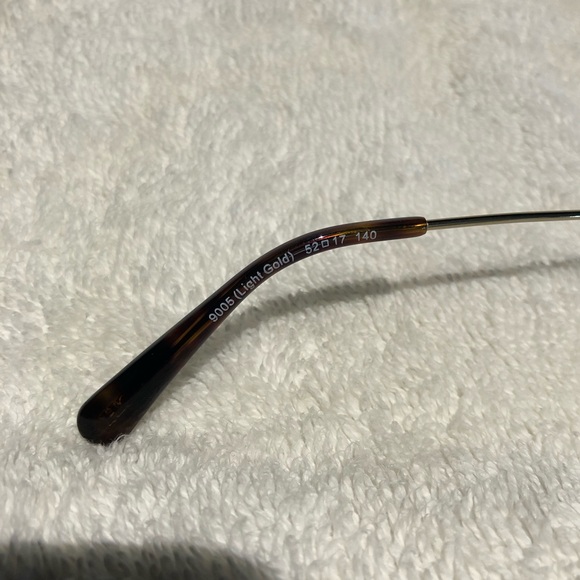 Coach HC5103B 9005 Light Gold Eyeglasses Designer 52-17-140 FRAMES ONLY - Picture 4 of 7